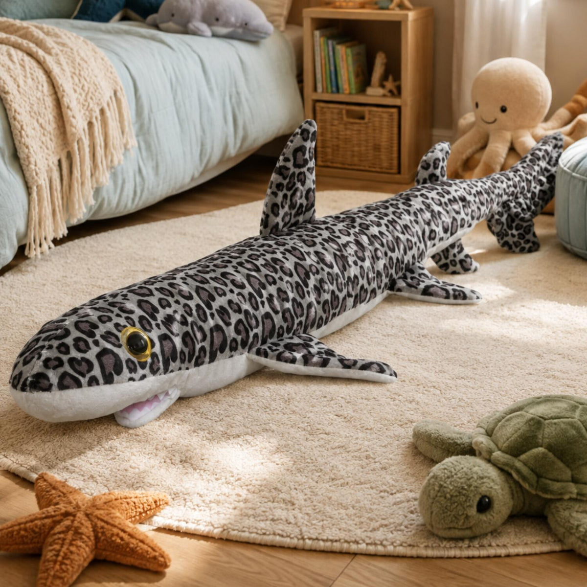 nature-planet-luipaardhaai-knuffel-pluche-110-cm-gevlekt_10143123-4
