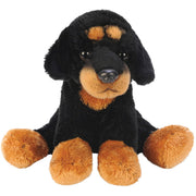 Suki Gifts Rottweiler knuffel - pluche - 13 cm - Pluchen speelgoed