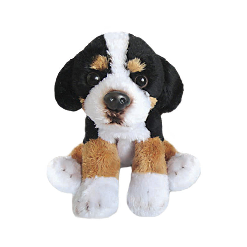 suki-gifts-pluche-knuffel-hond-berner-sennen-13-cm-bruin-zwart-honden-knuffels_10325126