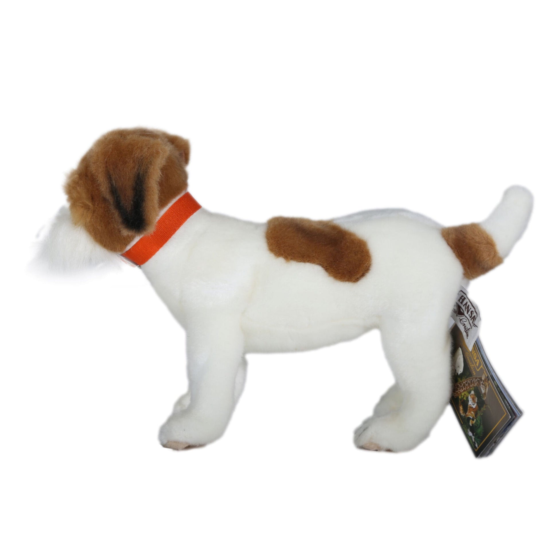 Hansa Jack Russel knuffel - pluche - 31 cm - hondenknuffel - Pluchen speelgoed