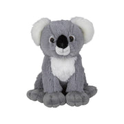 Nature Planet koala knuffel - pluche - 19 cm - grijs - dierenknuffel - Pluchen speelgoed