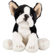 Boston Terrier knuffel - pluche - 13 cm - hond - Pluchen speelgoed
