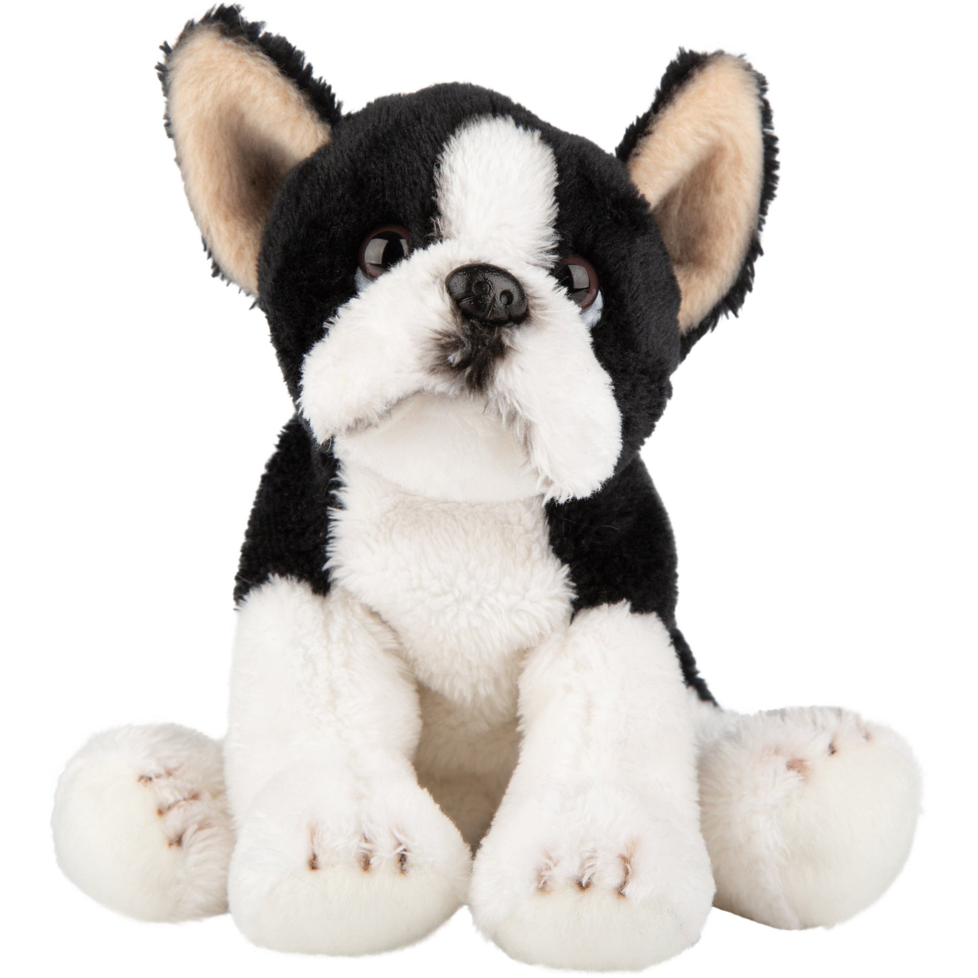 Boston Terrier knuffel - pluche - 13 cm - hond - Pluchen speelgoed
