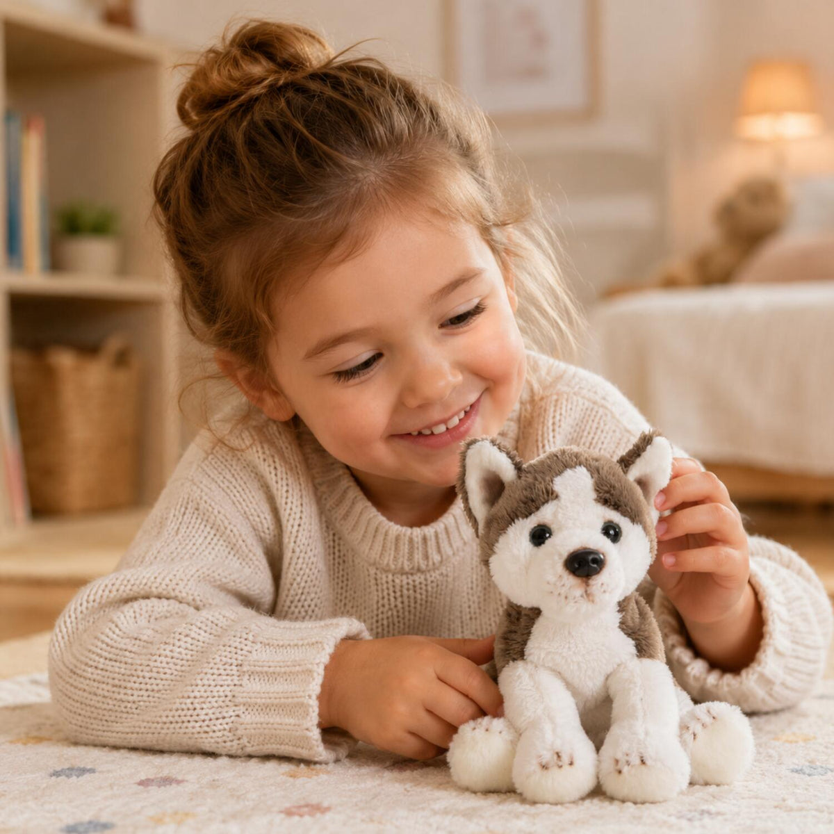 suki-gifts-husky-knuffel-pluche-13-cm-grijs-wit_10325138-4