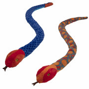 Pluche slangen knuffels - set van 2 - 150 cm - Pluchen speelgoed