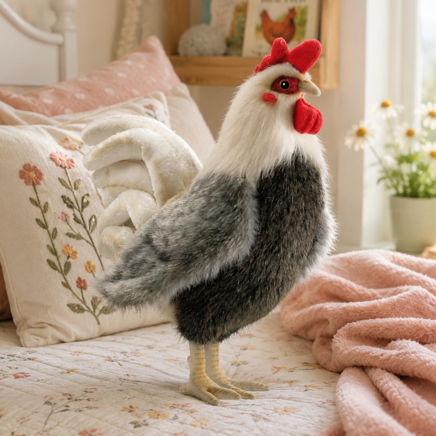 hansa-pluche-haan-30-cm-knuffel-dier-boerderijdier_10022147-4