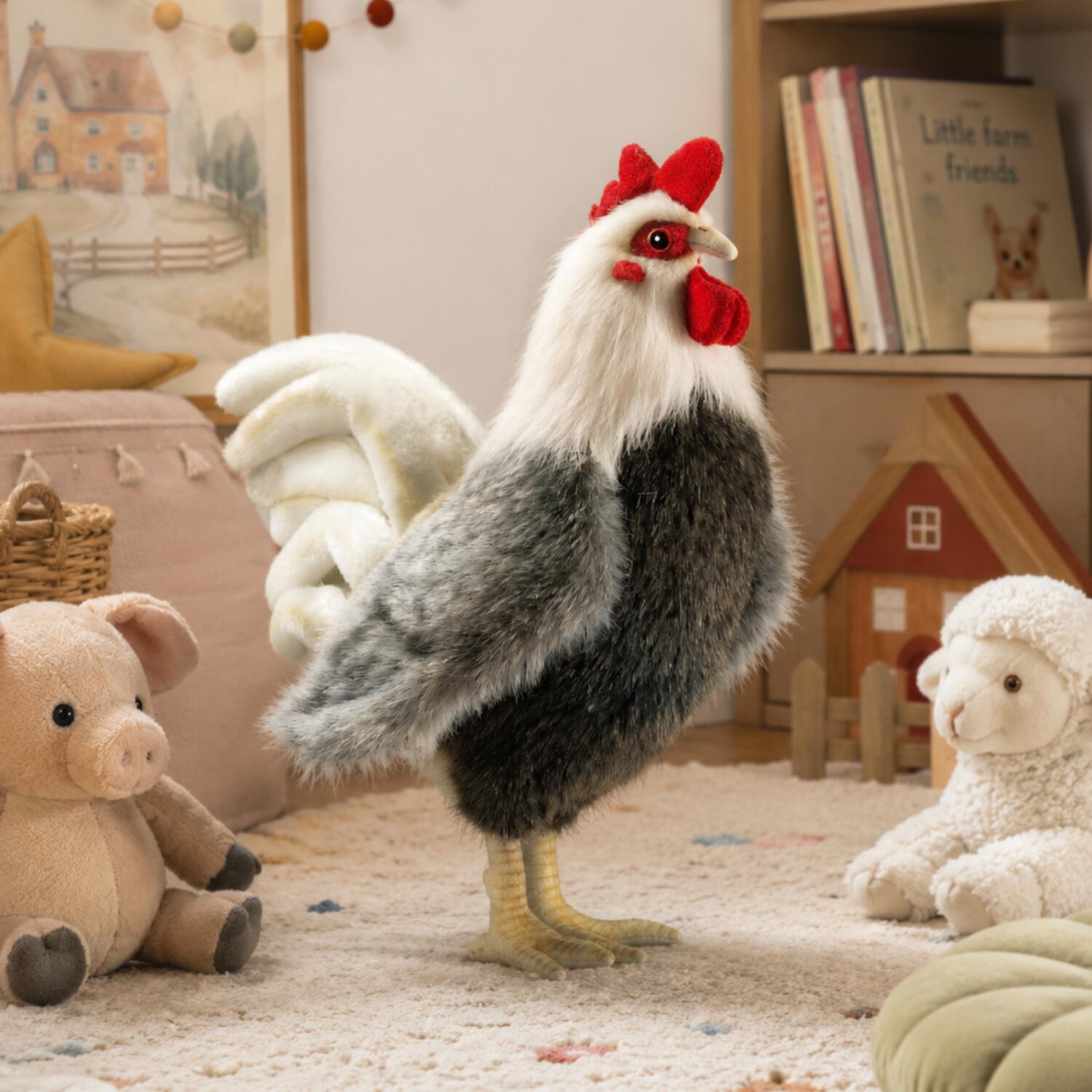 hansa-pluche-haan-30-cm-knuffel-dier-boerderijdier_10022147-5