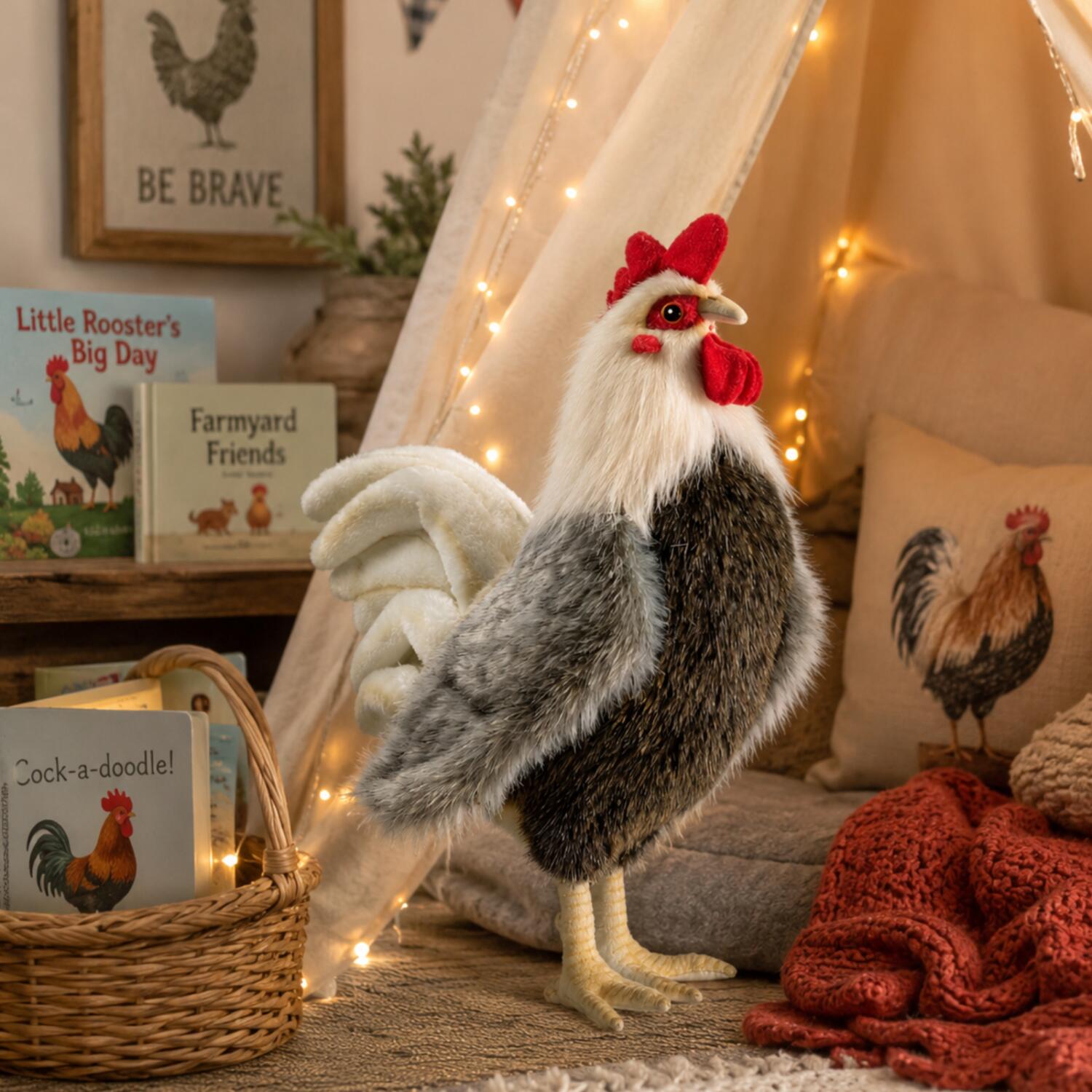 hansa-pluche-haan-30-cm-knuffel-dier-boerderijdier_10022147-6