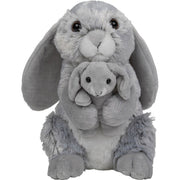 nature-planet-pluche-familie-konijnen-knuffels-22-cm-moeder-en-kind-grijs_10318148