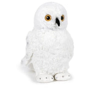 Pluche sneeuwuil knuffel - wit - 33 cm - speelgoed - Pluchen speelgoed