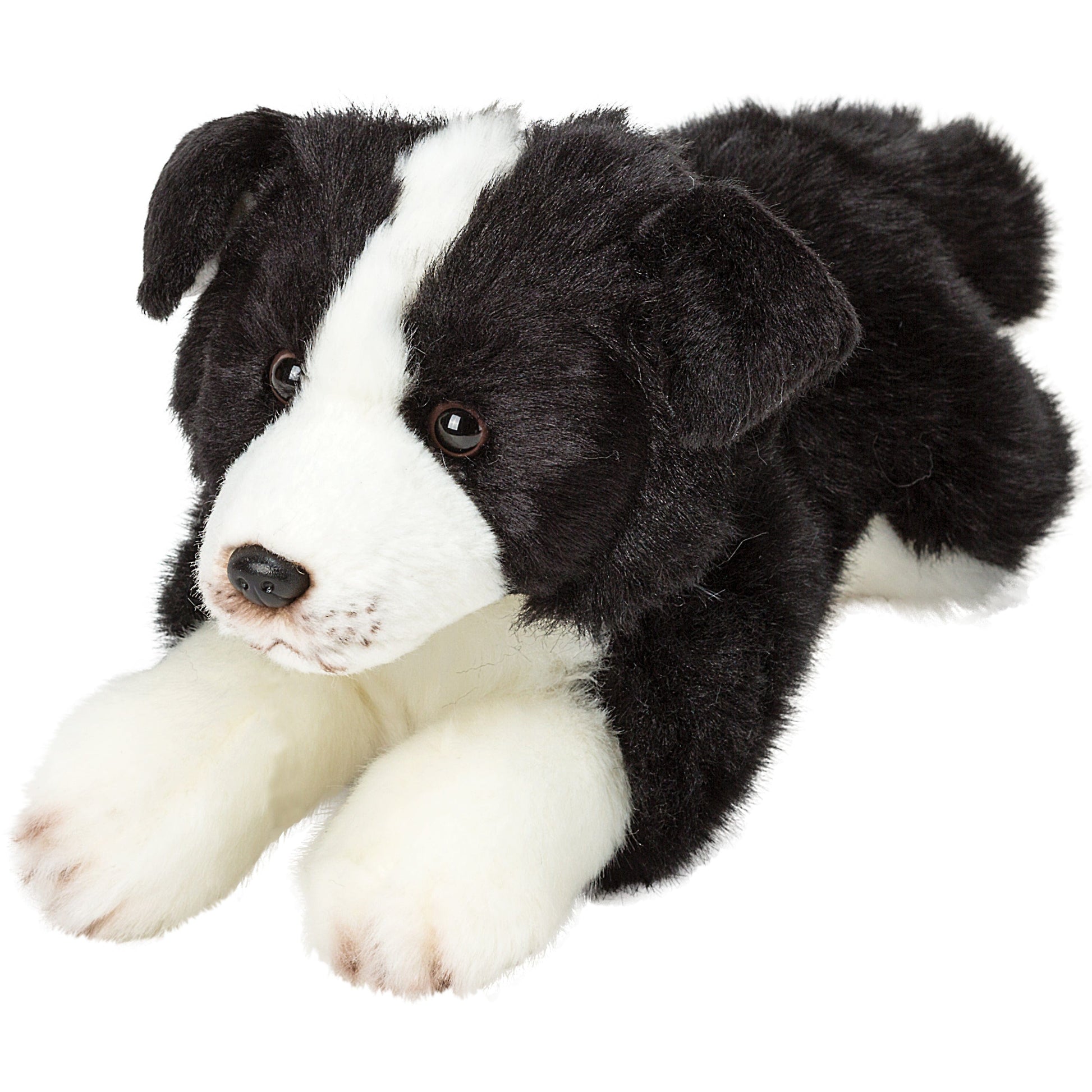 Border Collie knuffel - pluche - 30 cm - hond - Pluchen speelgoed