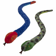 Pluche slangen knuffels - 2 stuks - 150 cm - dierenknuffels - Pluchen speelgoed