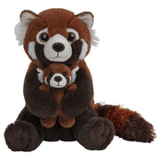 nature-planet-pluche-rode-panda-familie--knuffels-22-cm-bosdieren-knuffel_10318152