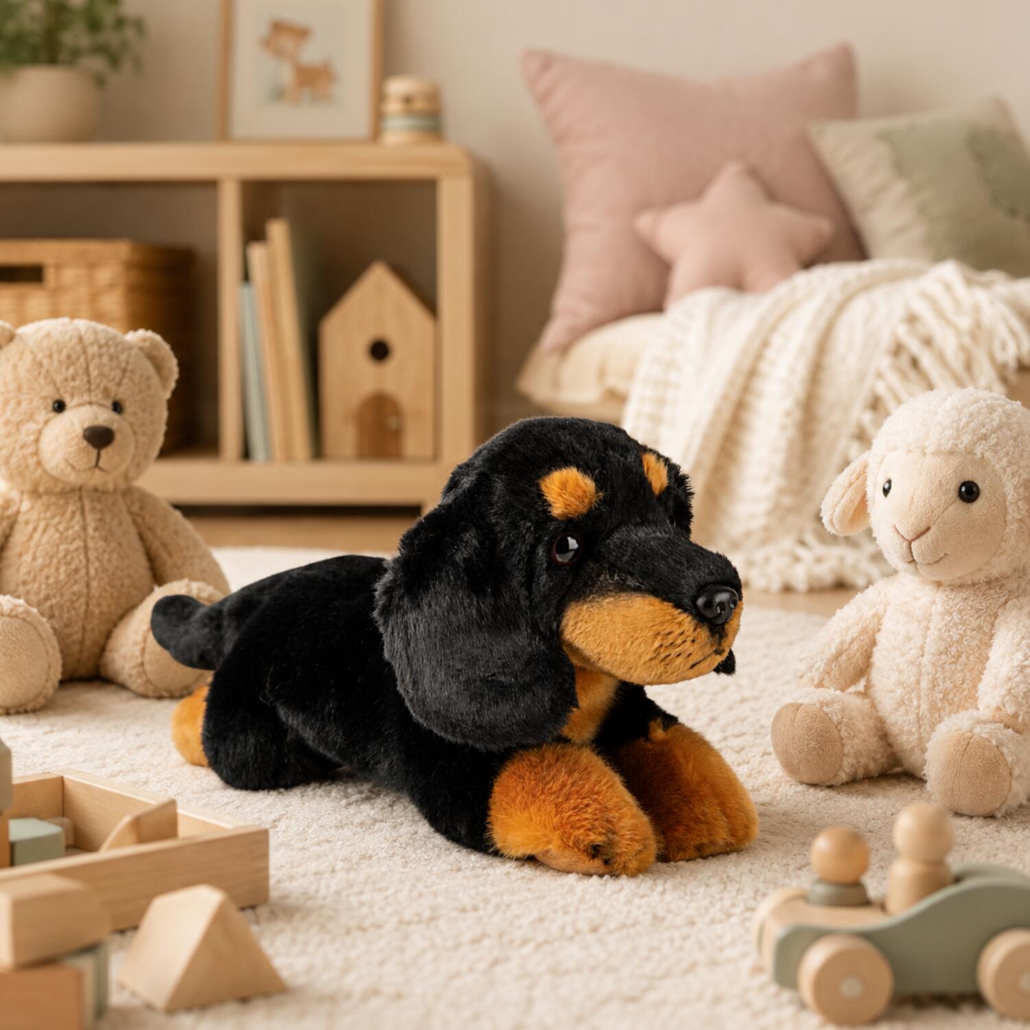 suki-gifts-teckel-knuffel-pluche-30-cm-hondenknuffel_10325154-3