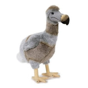 Dodo knuffel - pluche - bruin/grijs - 38 cm - vogelknuffel - Pluchen speelgoed