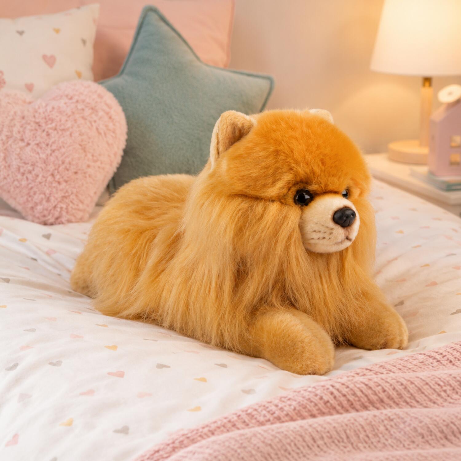 pomeranian-knuffel-pluche-30-cm-blond-hond_10325155-2
