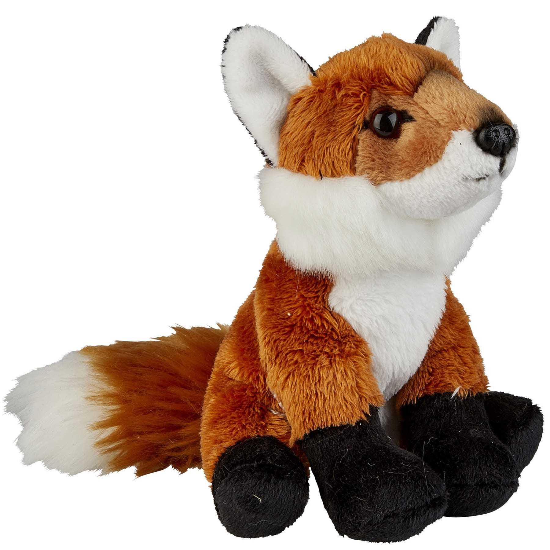 Pluche vos knuffel - bruin - 15 cm - dierenknuffel - Pluchen speelgoed