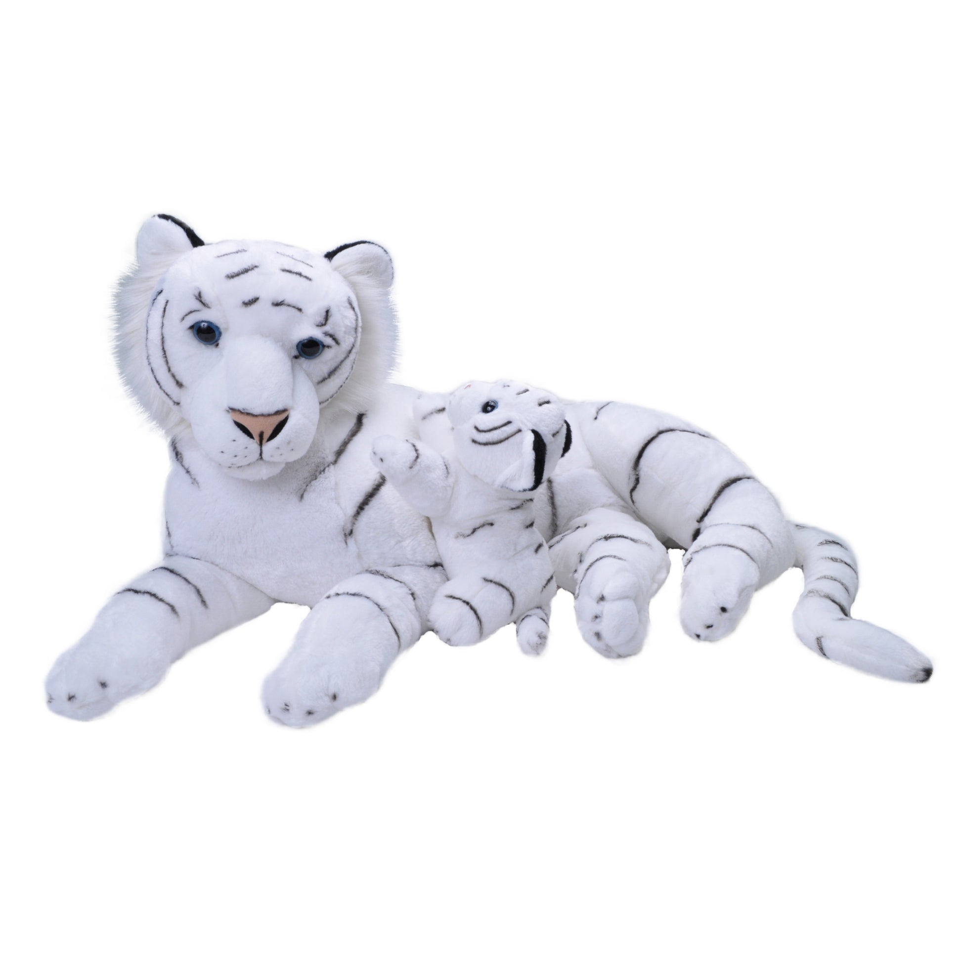 pluche-tijger-knuffel-hele-familie-wit-33-cm-tijgers_10331160