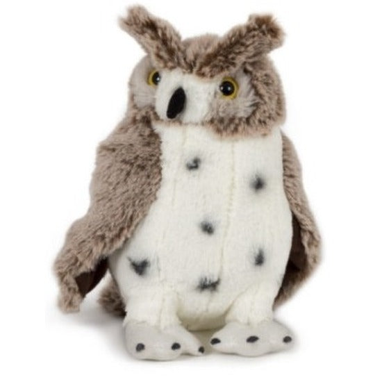 heunec-pluche-oehoe-uil-bruin-witte-vogel-knuffeldier-20-cm-bosdieren-knuffel_10164162