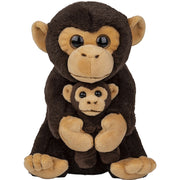 knuffeldier-chimpansee-pluche-apen-mama-met-kind-knuffels-22-cm-bosdieren_10318166