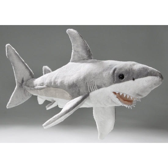 Carl Dick haai knuffel - pluche - 50 cm - zeedier - Pluchen speelgoed