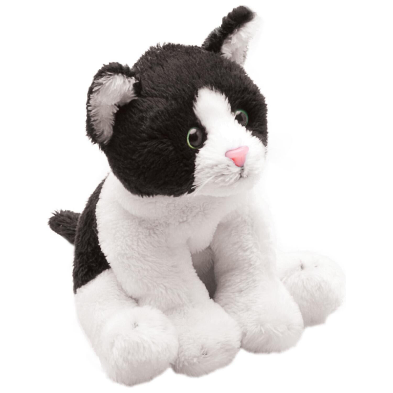 pluche-kat-knuffel-zwart-witte-lapjeskat-13-cm-knuffel_10325171-3