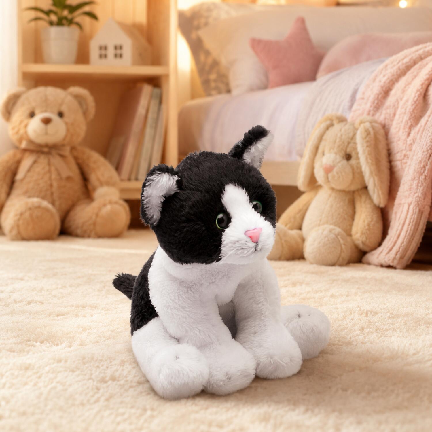 pluche-kat-knuffel-zwart-witte-lapjeskat-13-cm-knuffel_10325171-5
