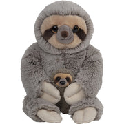 pluche-familie-luiaards-knuffels-van-22-cm_10318172