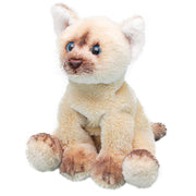 Himalayan kat knuffel - pluche - 12 cm - poes - knuffeldier - Pluchen speelgoed
