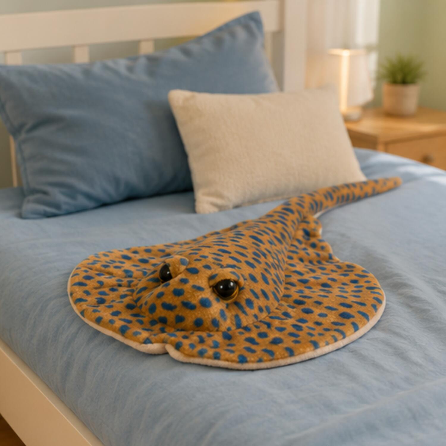 nature-planet-pijlstaartrog-knuffel-pluche-55-cm-bruin-rog-zeedier_10143180-3