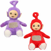 Teletubbies knuffels Tinky Winky en Po - pluche - 34 cm - Pluchen speelgoed