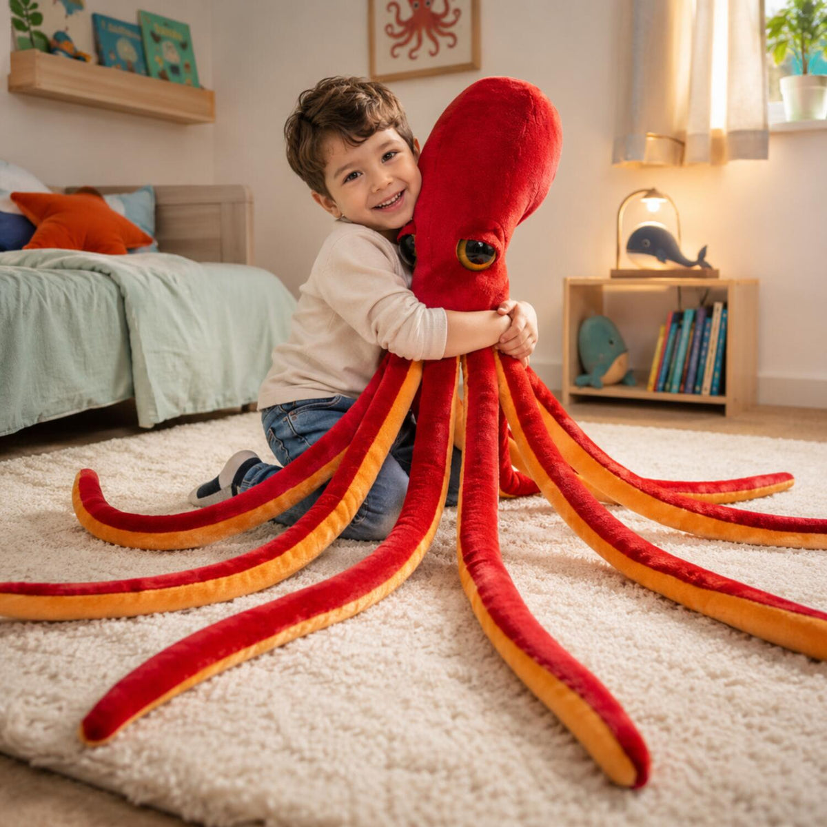 nature-planet-octopus-knuffel-pluche-100-cm-rood_10143185-3
