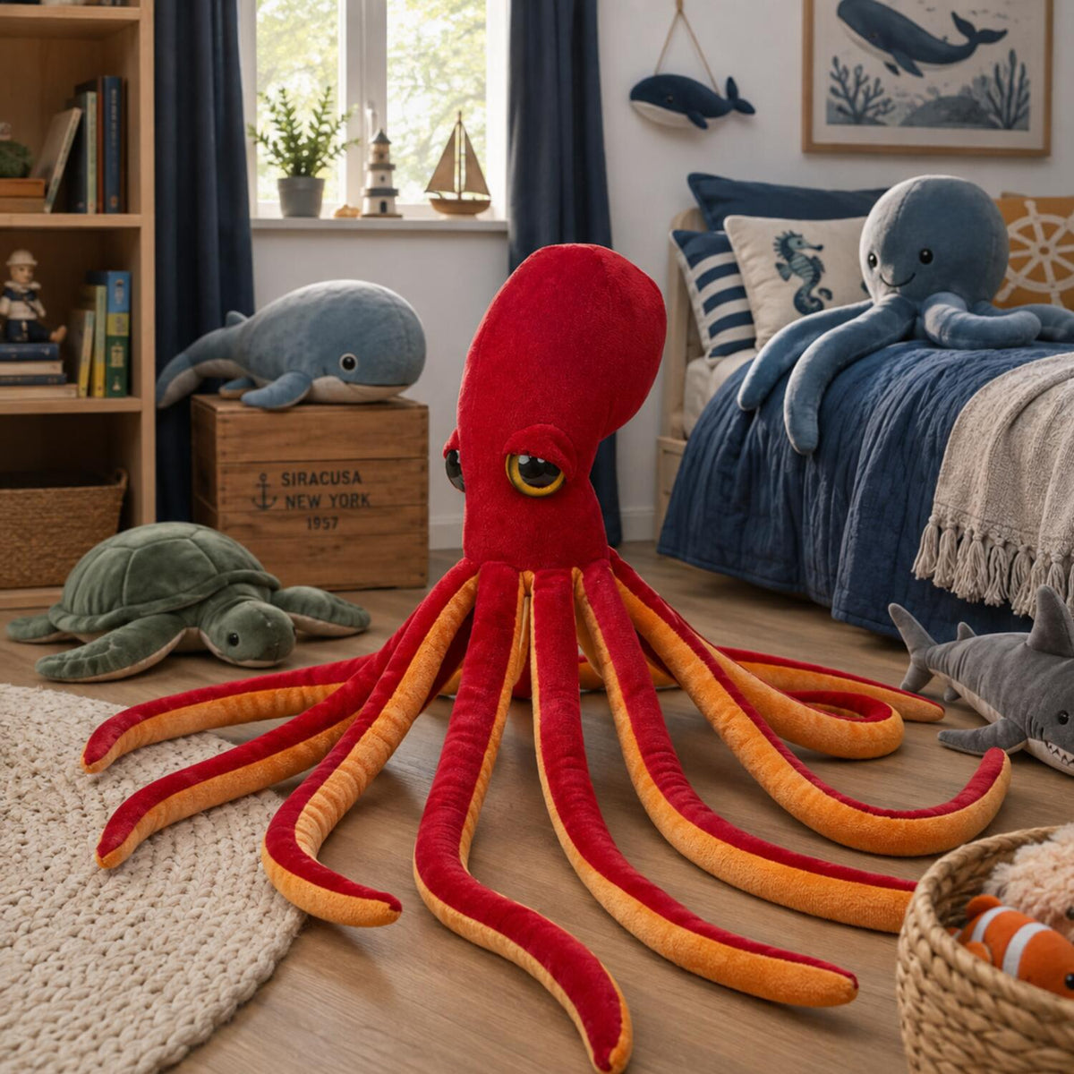 nature-planet-octopus-knuffel-pluche-100-cm-rood_10143185-4