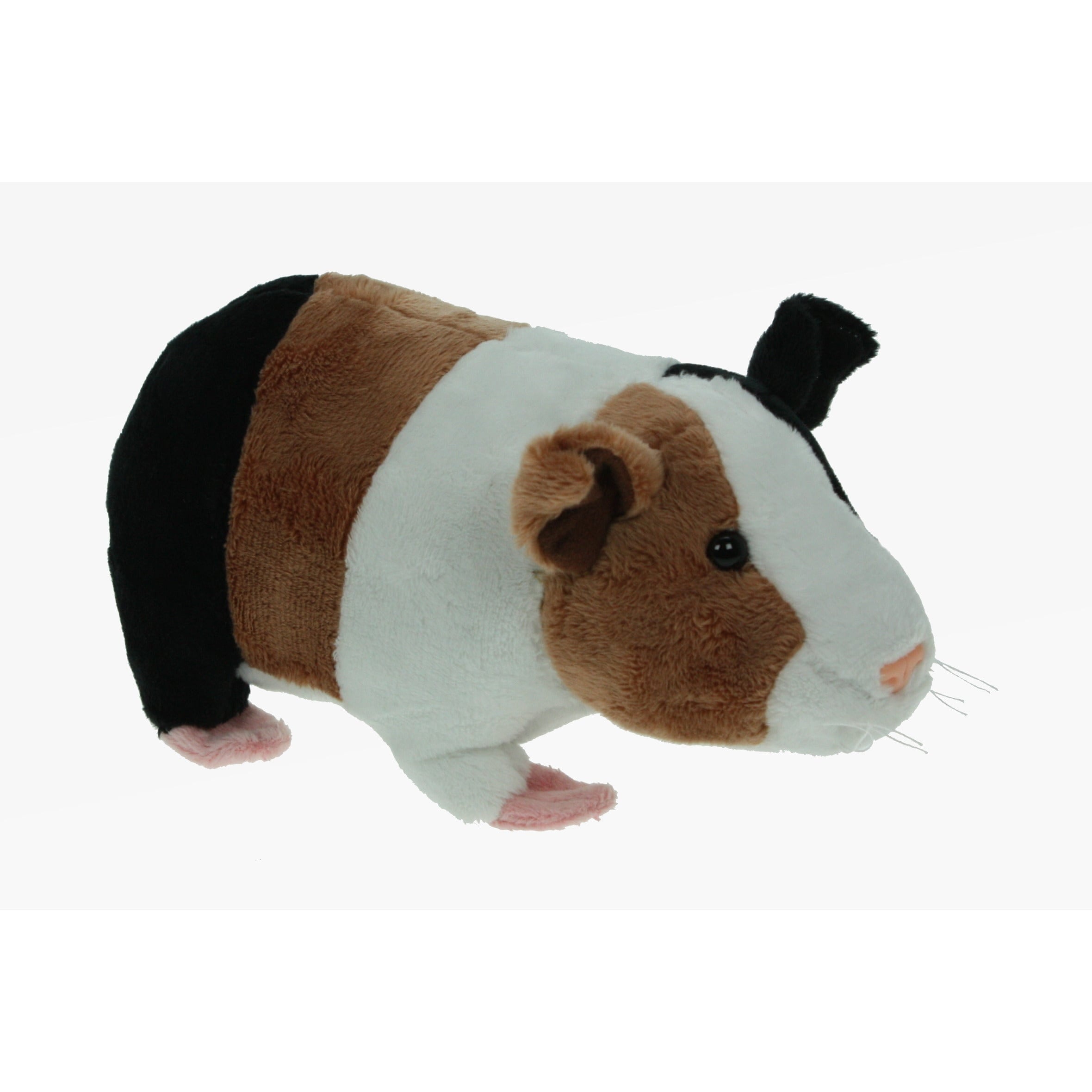 Cornelissen cavia knuffel - pluche - 20 cm - bruin/wit - speelgoed - dierenknuffel - Pluchen speelgoed