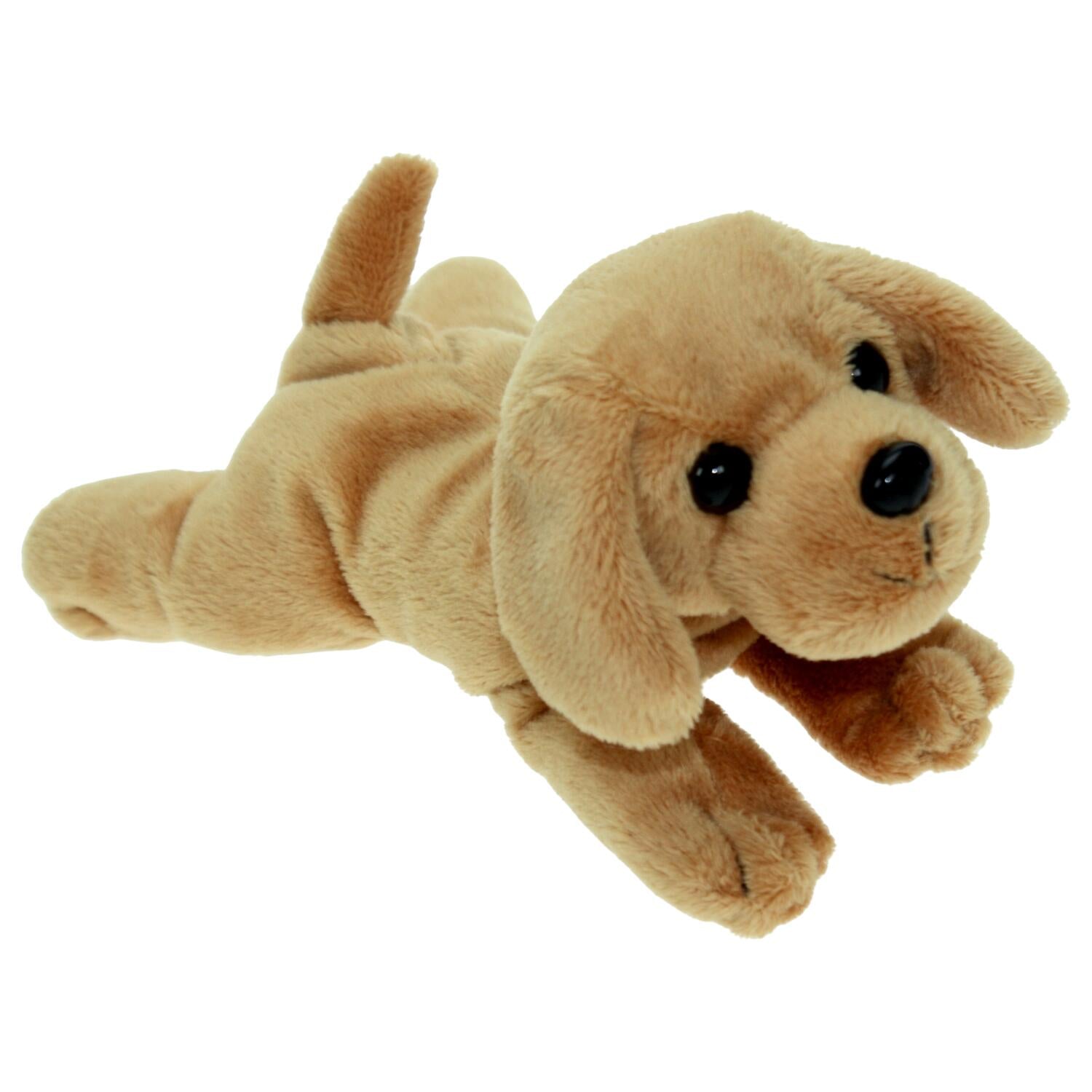 Labrador hond knuffel blond - pluche - 18 cm - dierenknuffel - Pluchen speelgoed