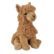 ravensden-pluche-knuffel-dier-alpaca-bruin-15-cm-speelgoed-alpacas-knuffelbeesten_10325189