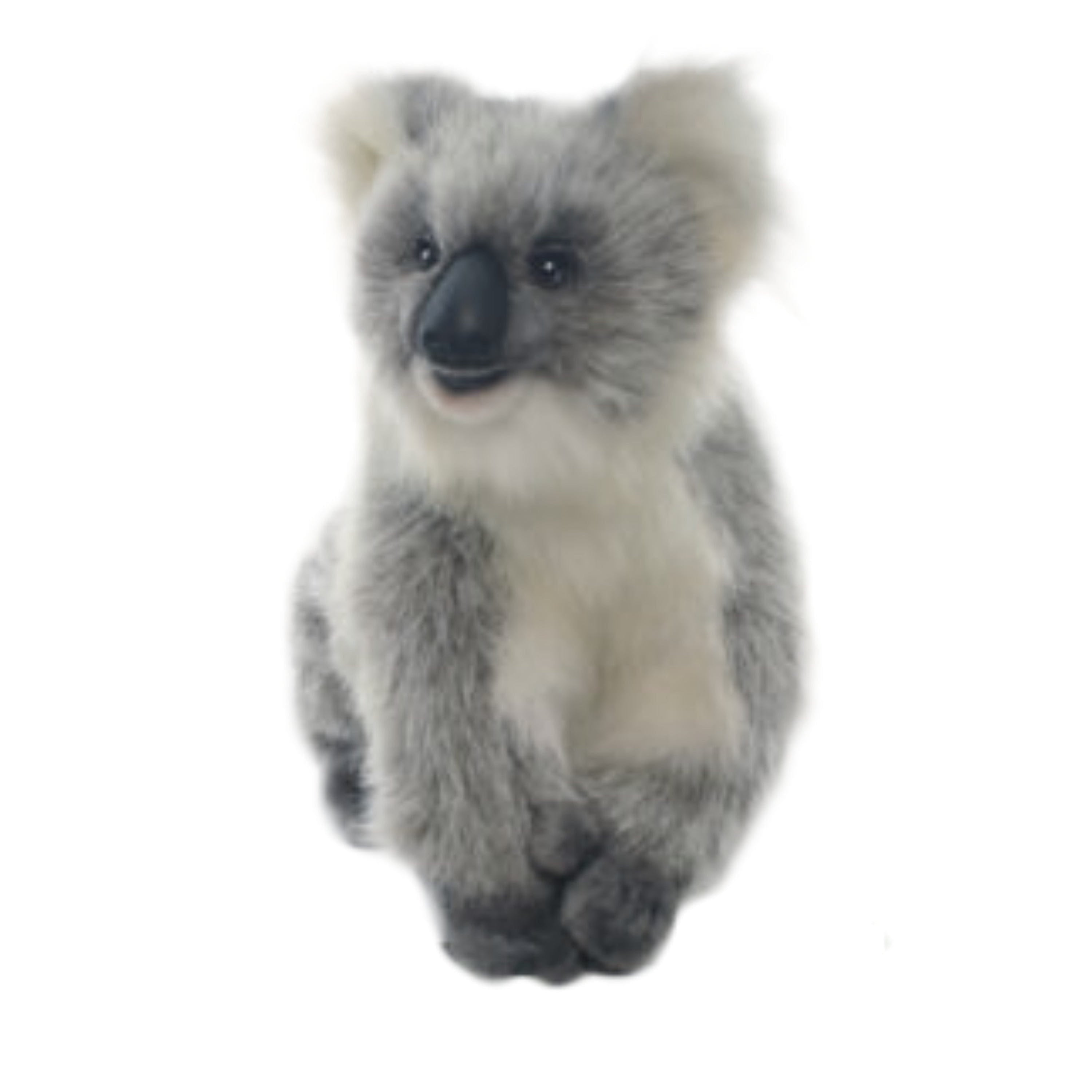 Hansa koala knuffel - pluche - 23 cm - grijs - zacht - Pluchen speelgoed