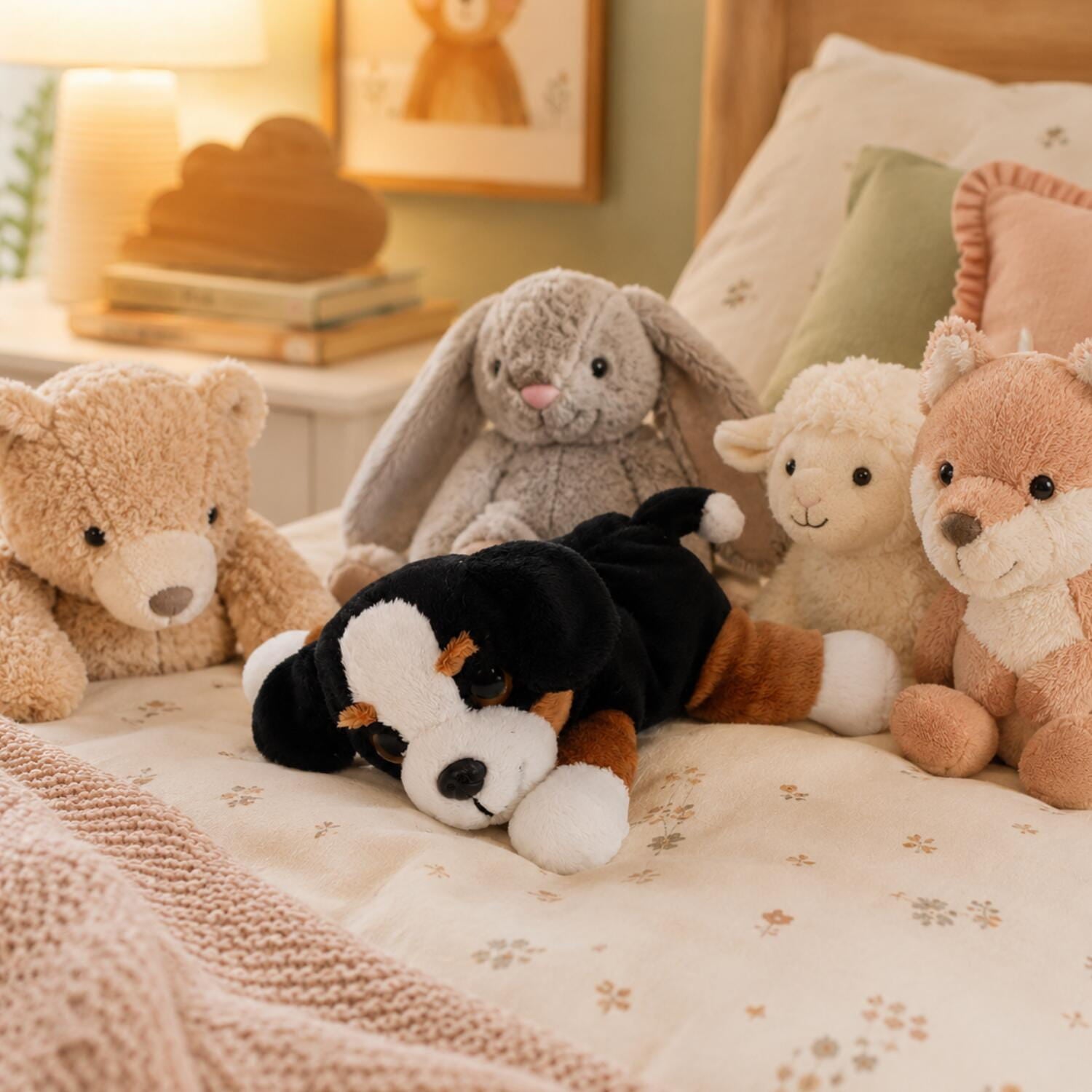 Cornelissen Berner Sennen knuffel - pluche - 18 cm - Pluchen speelgoed