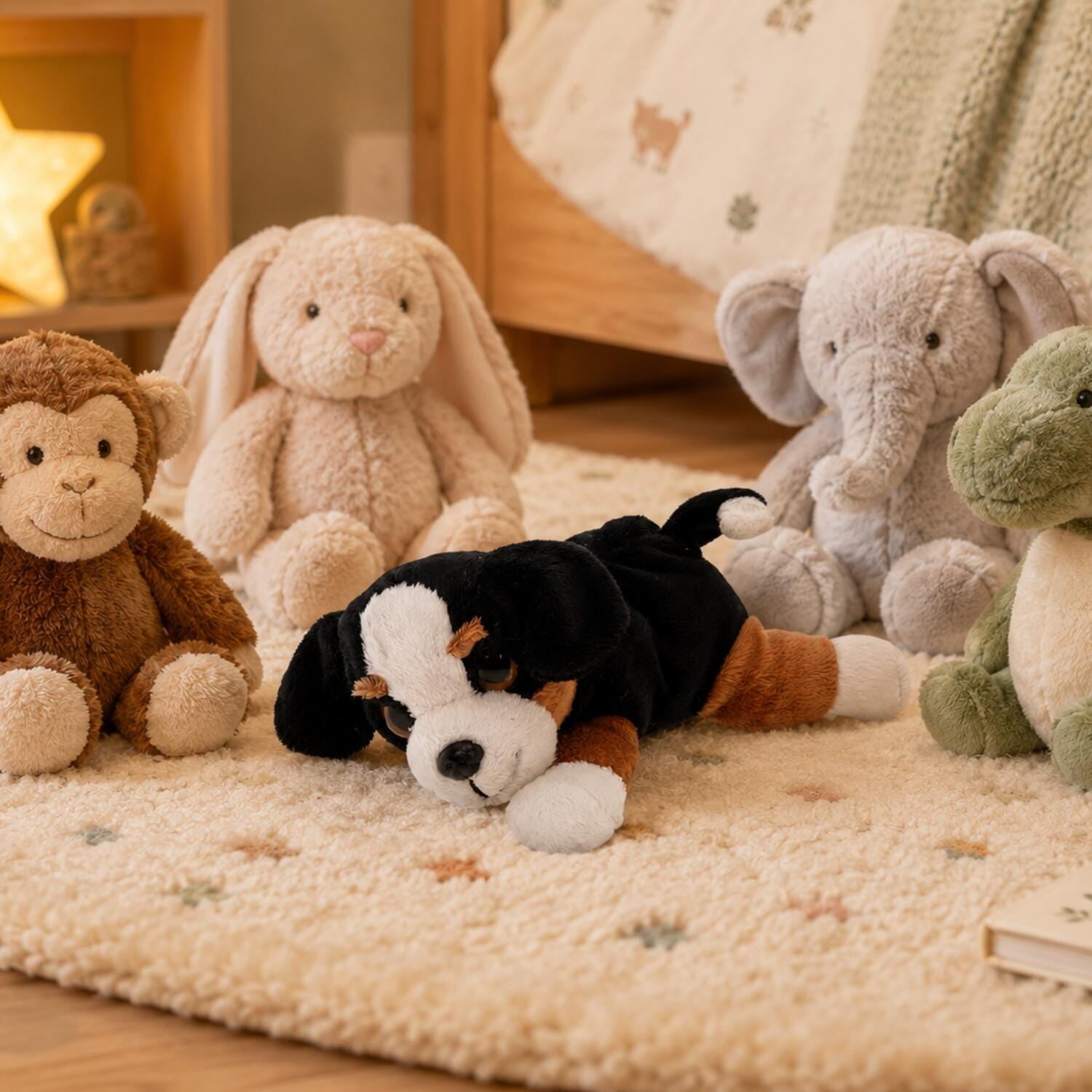 Cornelissen Berner Sennen knuffel - pluche - 18 cm - Pluchen speelgoed
