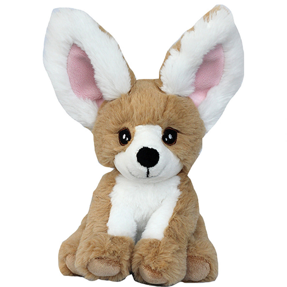 nature-planet-pluche-fennec-woestijnvos-knuffeldier-zittend-17-cm_10402196