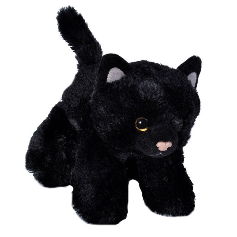 wild-republic-kat-poes-pluche-dieren-knuffel-zwart-18-cm-katten_10127200