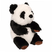Pluche panda knuffel - zittend - 19 cm - zachte knuffel - Pluchen speelgoed