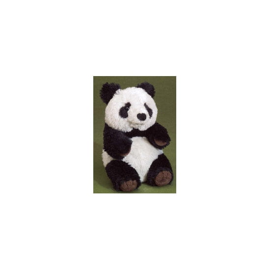 Pluche panda knuffel - zittend - 19 cm - zachte knuffel - Pluchen speelgoed