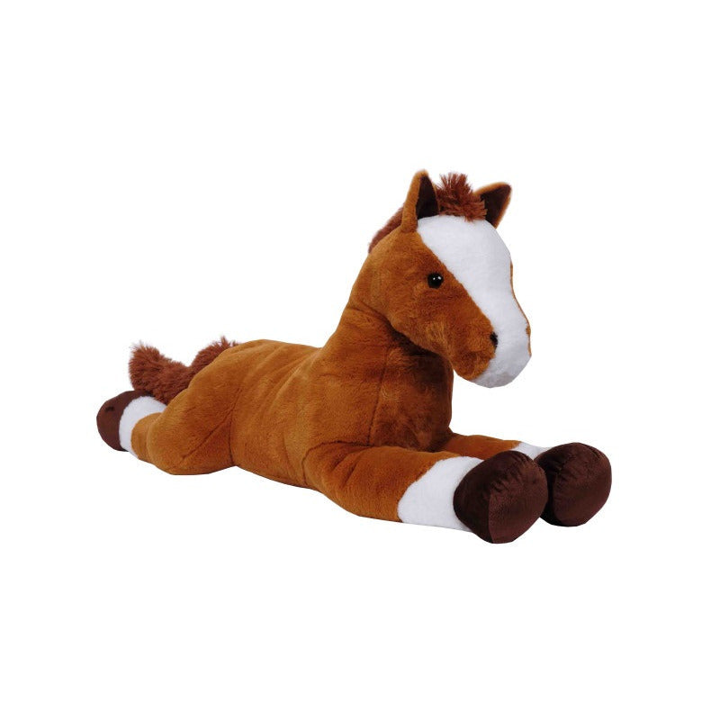 hippos-paard-knuffel-pluche-lichtbruin-wit-90-cm_10430220
