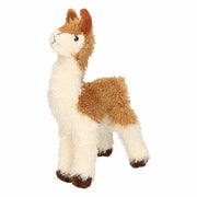 pluche-knuffel-lama-bruin-wit-klein18-cm_10089221