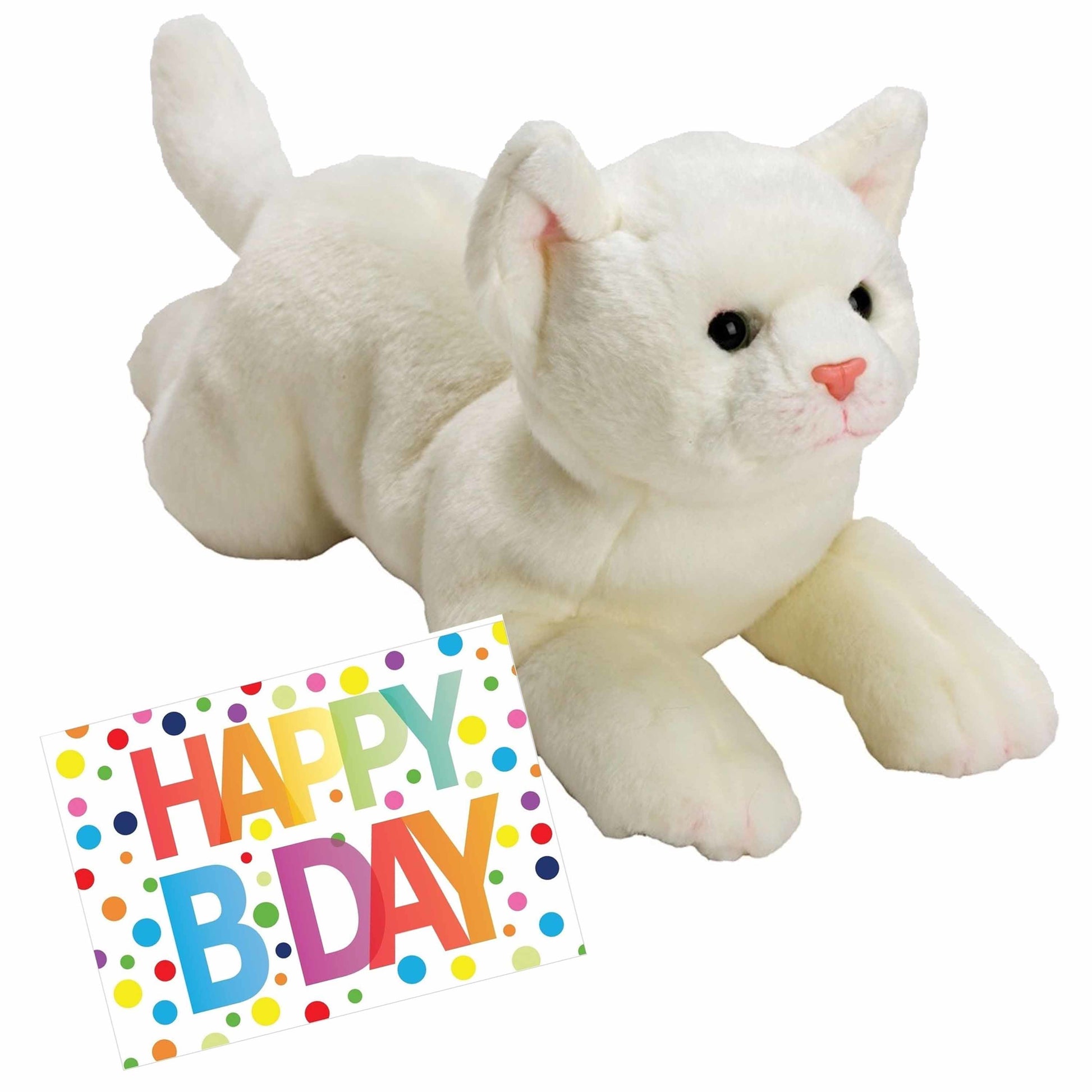 pluche-knuffel-witte-kat-poes-33-met-a5size-happy-birthday-wenskaart_10327228