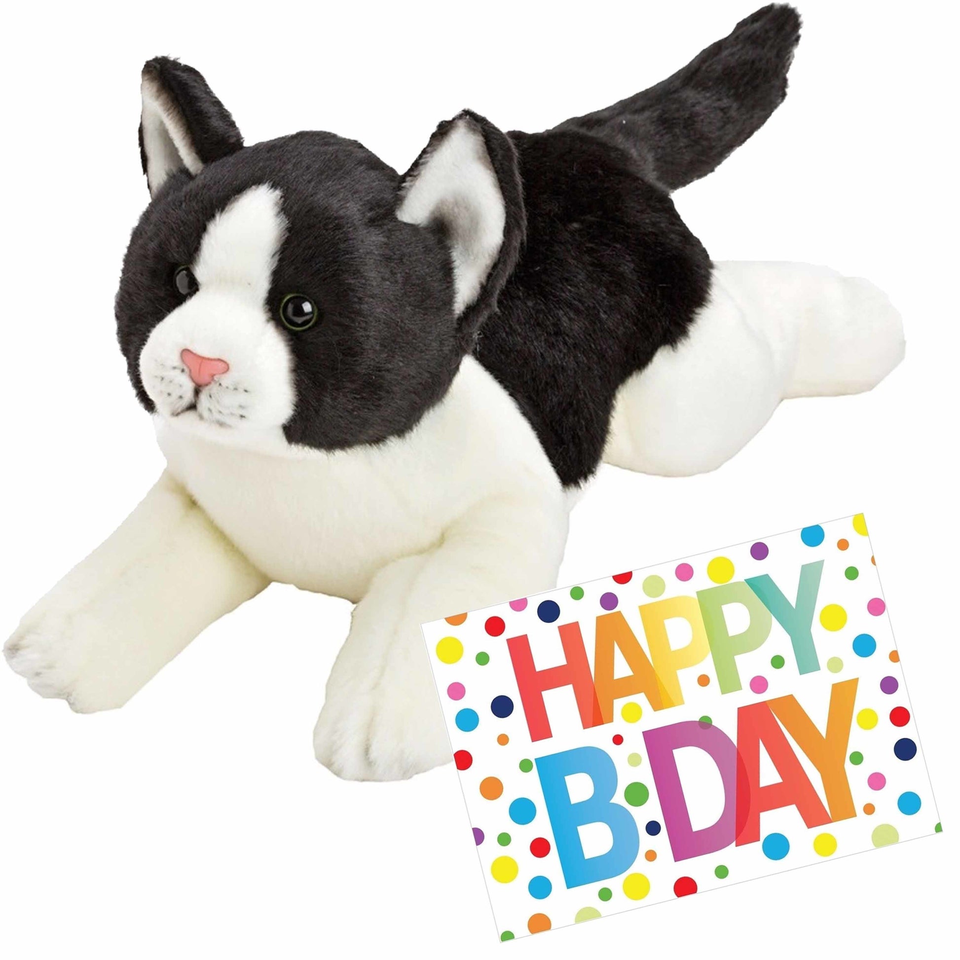 pluche-knuffel-zwart-witte-kat-poes-33-met-a5size-happy-birthday-wenskaart_10327229