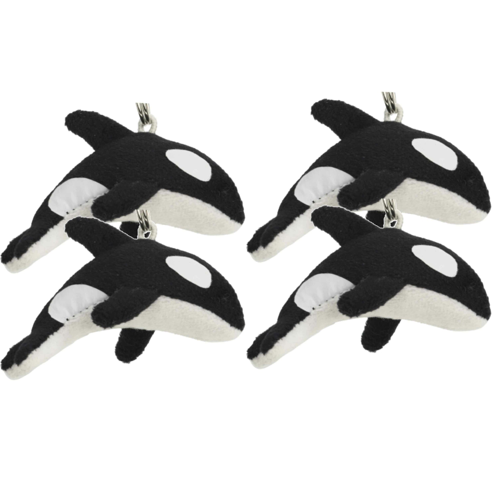 nature-planet-pluche-orka-8x-sleutelhanger-6-cm-zeedieren-sleutelhanger_10134240-2