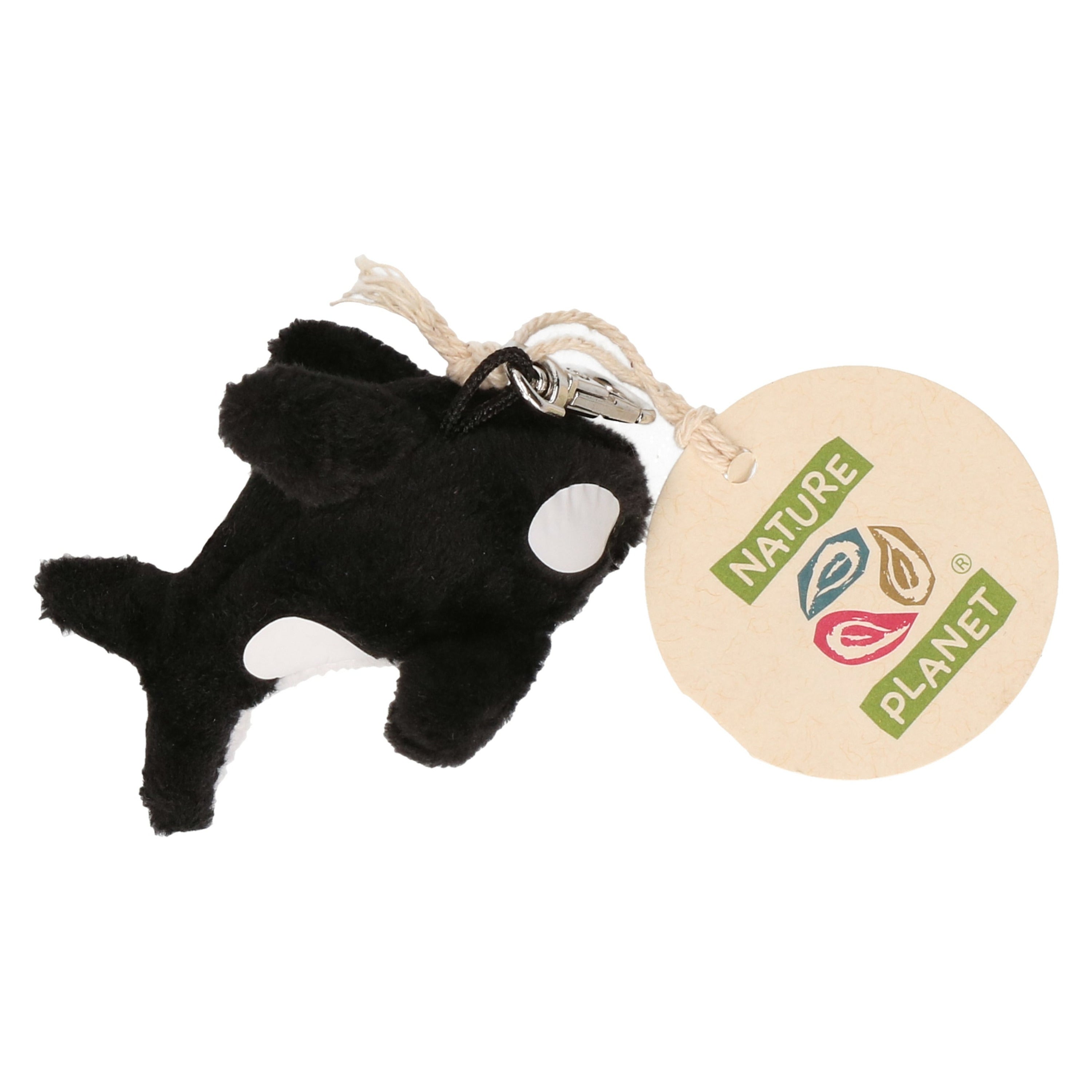 nature-planet-pluche-orka-8x-sleutelhanger-6-cm-zeedieren-sleutelhanger_10134240-3
