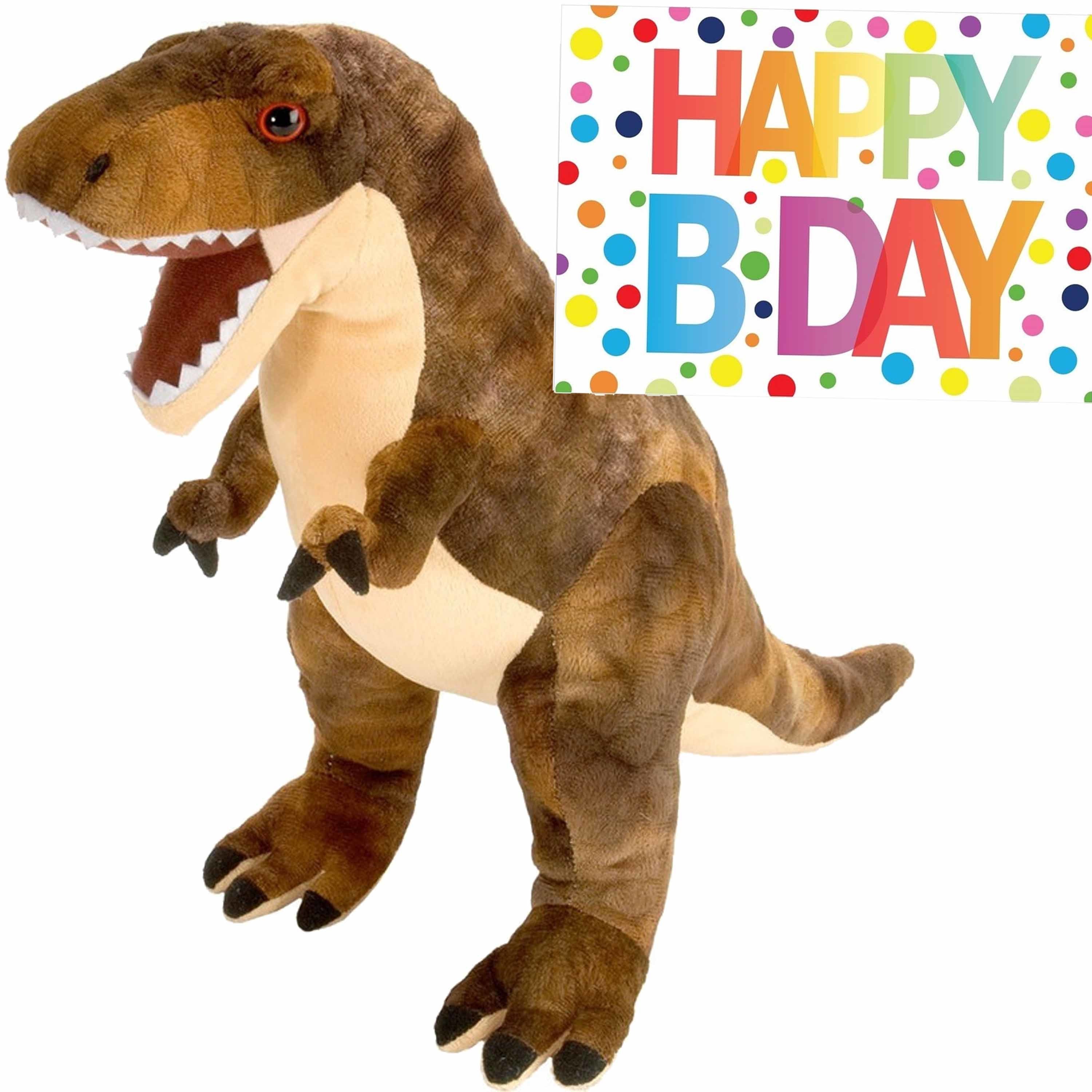 pluche-knuffel-dino-trex-van-25-cm-met-a5size-happy-birthday-wenskaart_10334241